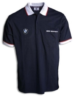 BMW Polo Shirt Mens Cut BMW Motorsport Collection