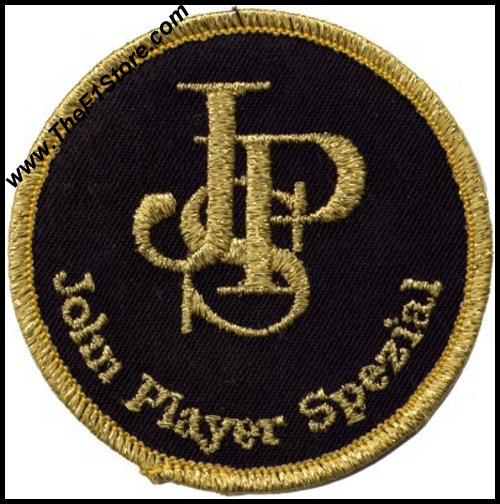Vintage John Player Special Formula One Sew-On Patch 02 John Player Logo