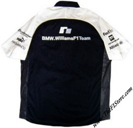 2004 Authentic BMW Williams F1 Team Shirt Short Sleeve | BATW01
